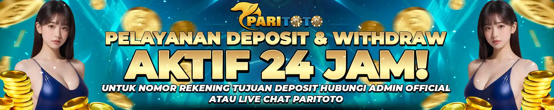 PARITOTO Banner DP WD 24 Jam